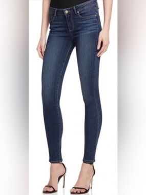 PAIGE Dark Blue skyline Skinny Jeans for Women 26